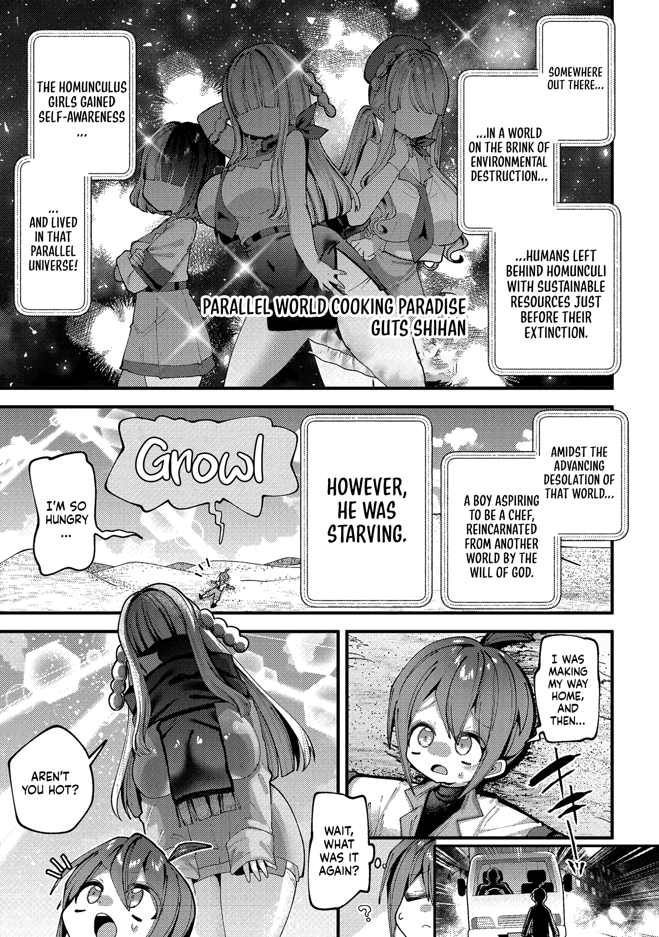 Erosugi Cheat De Isekai Harem♪ Comic Anthology - Chapter 5: Parallel World Cooking Paradise - Guts Shihan