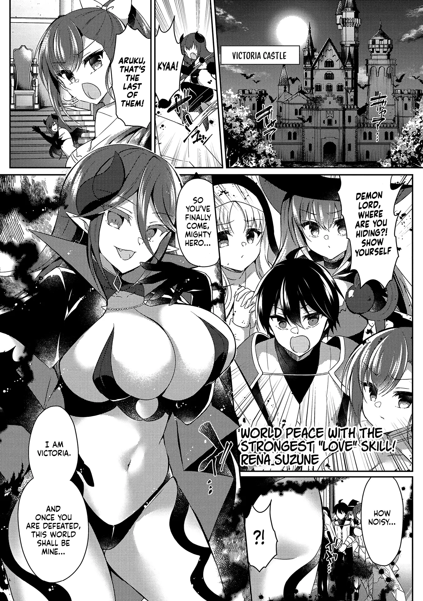 Erosugi Cheat De Isekai Harem♪ Comic Anthology - Chapter 10: World Peace With The Strongest "Love" Skill! - Rena Suzune