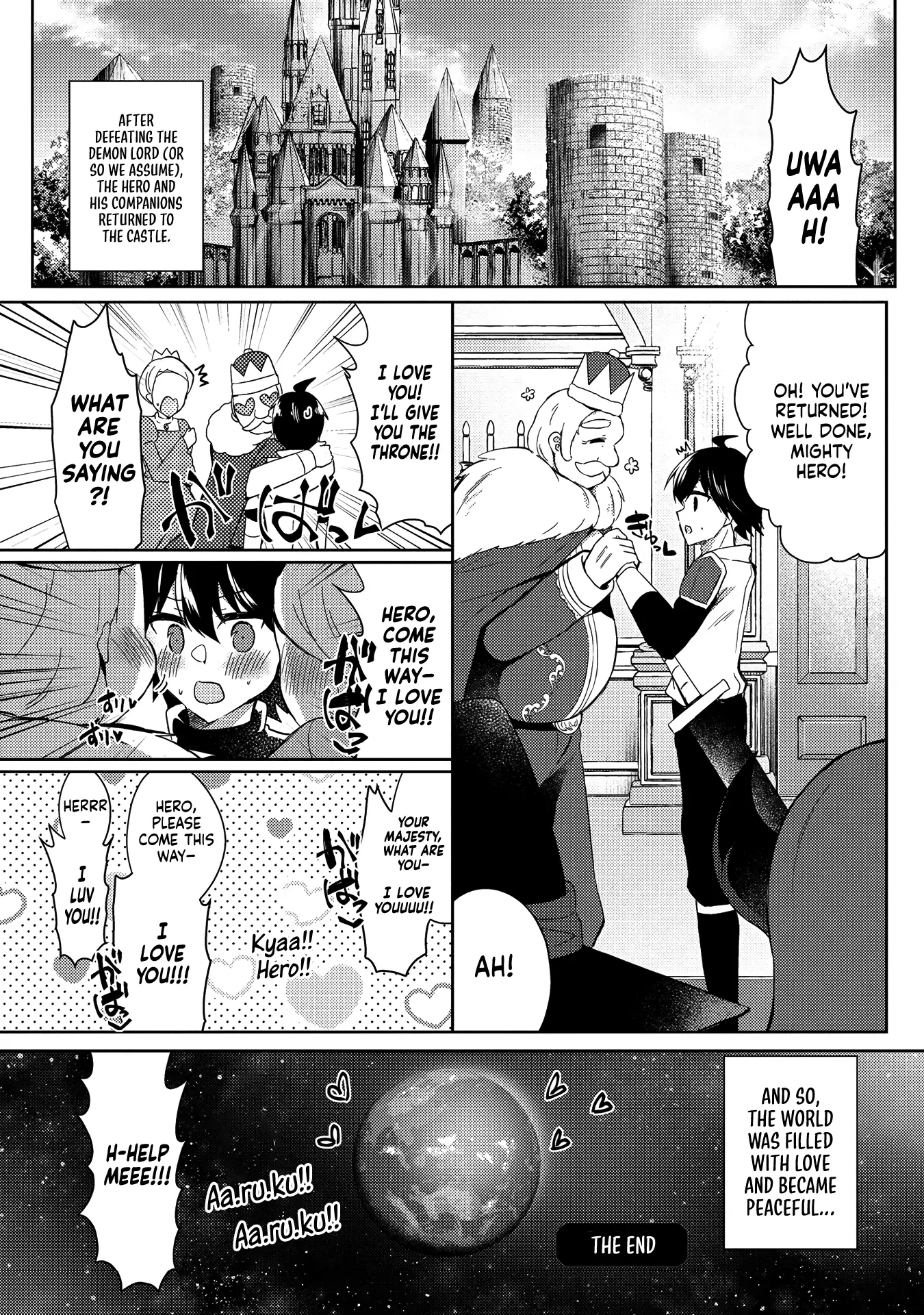 Erosugi Cheat De Isekai Harem♪ Comic Anthology - Chapter 10: World Peace With The Strongest "Love" Skill! - Rena Suzune