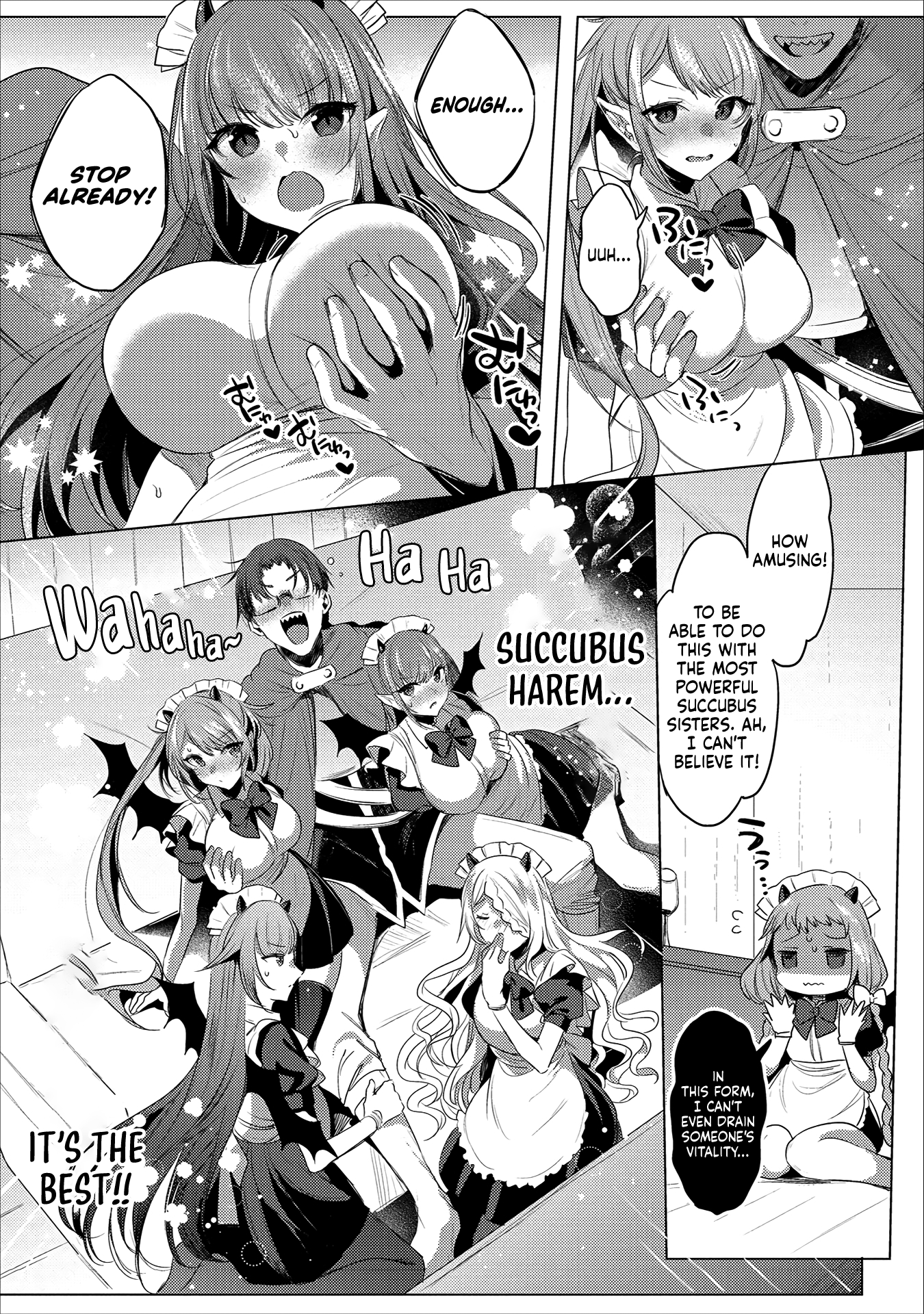 Erosugi Cheat De Isekai Harem♪ Comic Anthology - Chapter 2: I Love Both Big And Small Ones. - Amamiya Mizuki