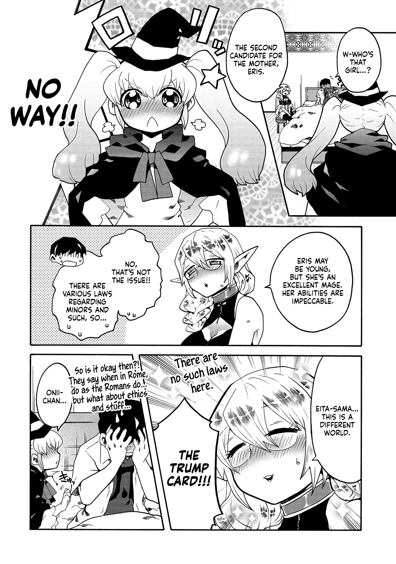 Erosugi Cheat De Isekai Harem♪ Comic Anthology - Chapter 8: The Extra Guy Becomes The Main Character Of A Harem In Another World - Amemori