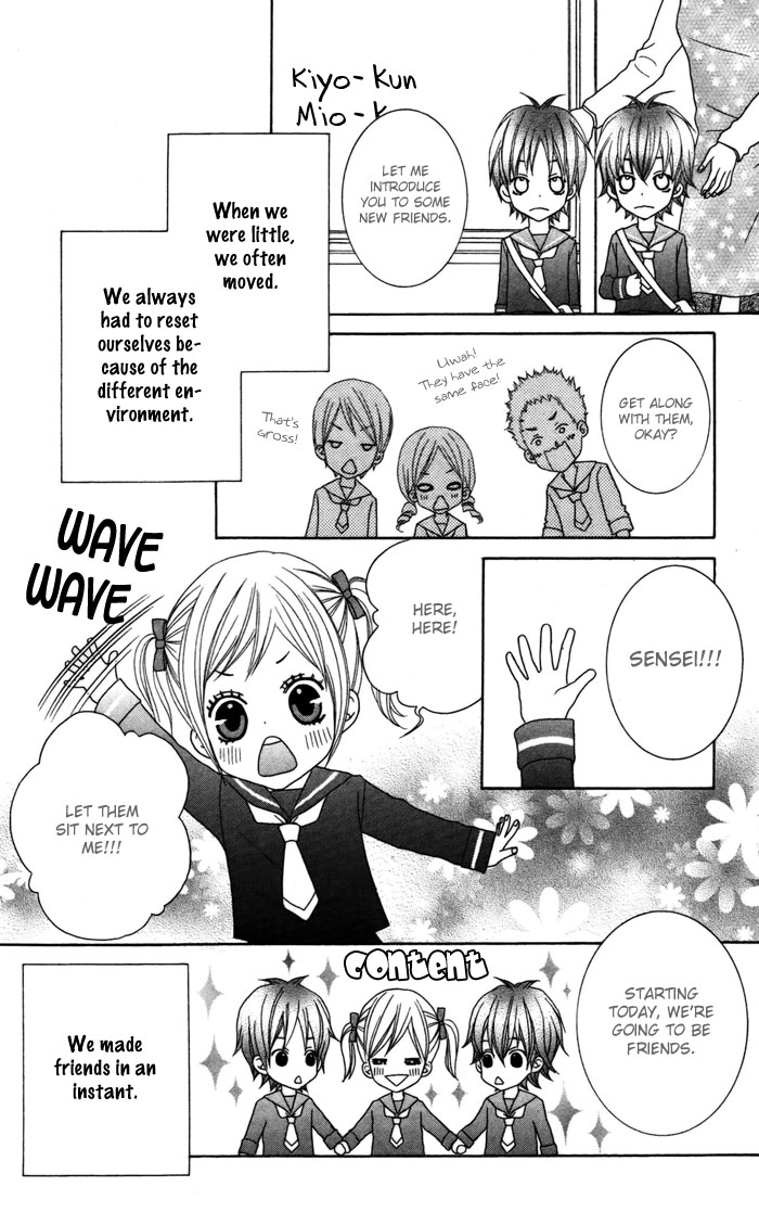 Gokujou Twins - Vol.1 Chapter 4-5 V2 : Katekyo To Obenkyou + Gokujou Twins - Mio S Story [End]