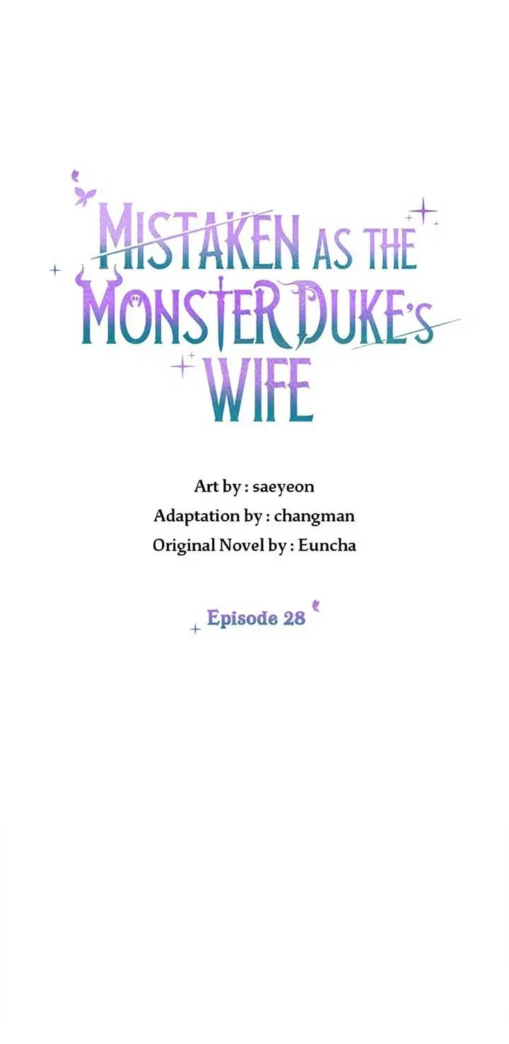 The Monster Duke Mistook Me For His Wife - Chapter 28