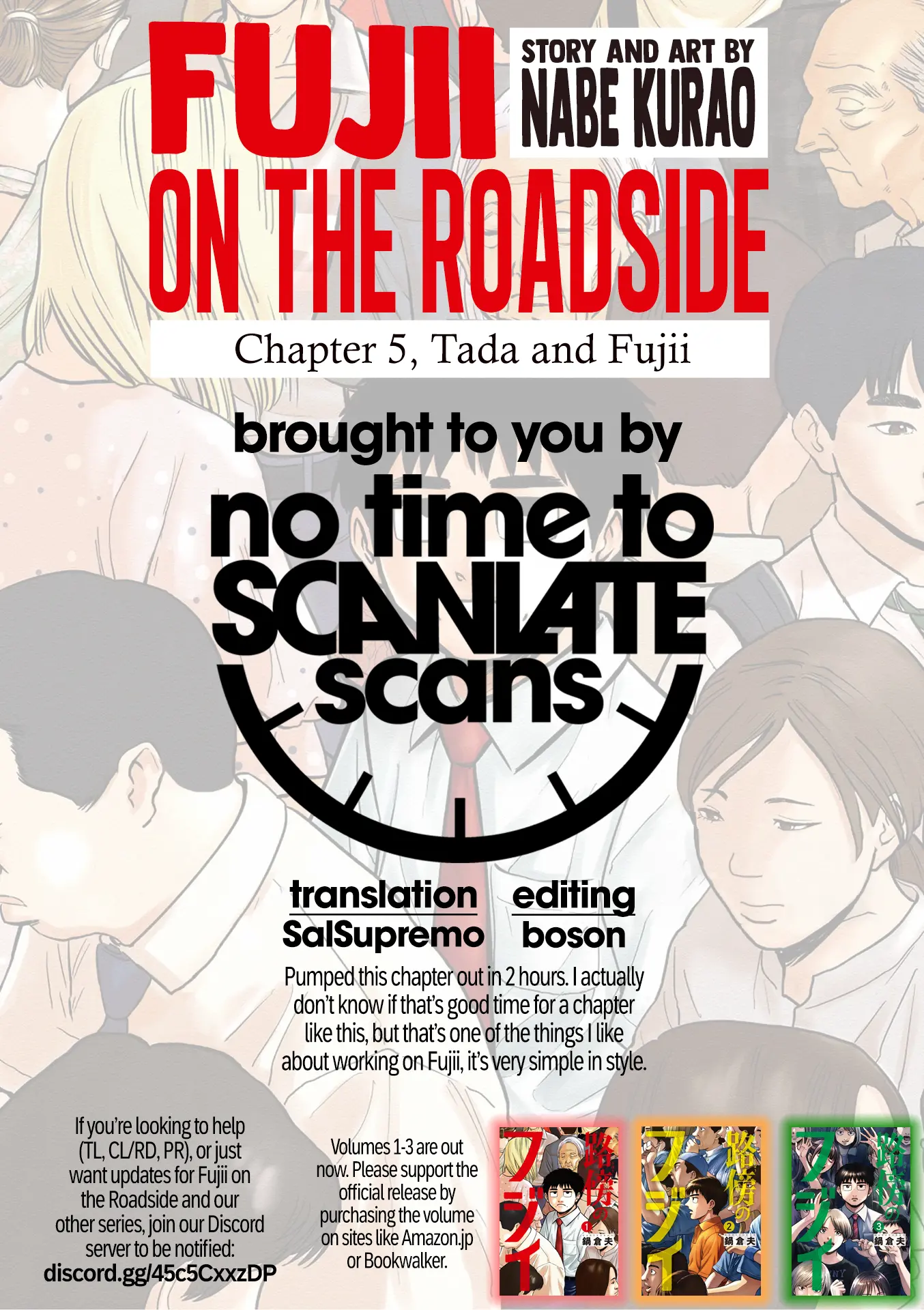 Fujii On The Roadside - Vol.1 Chapter 5: Tada And Fujii