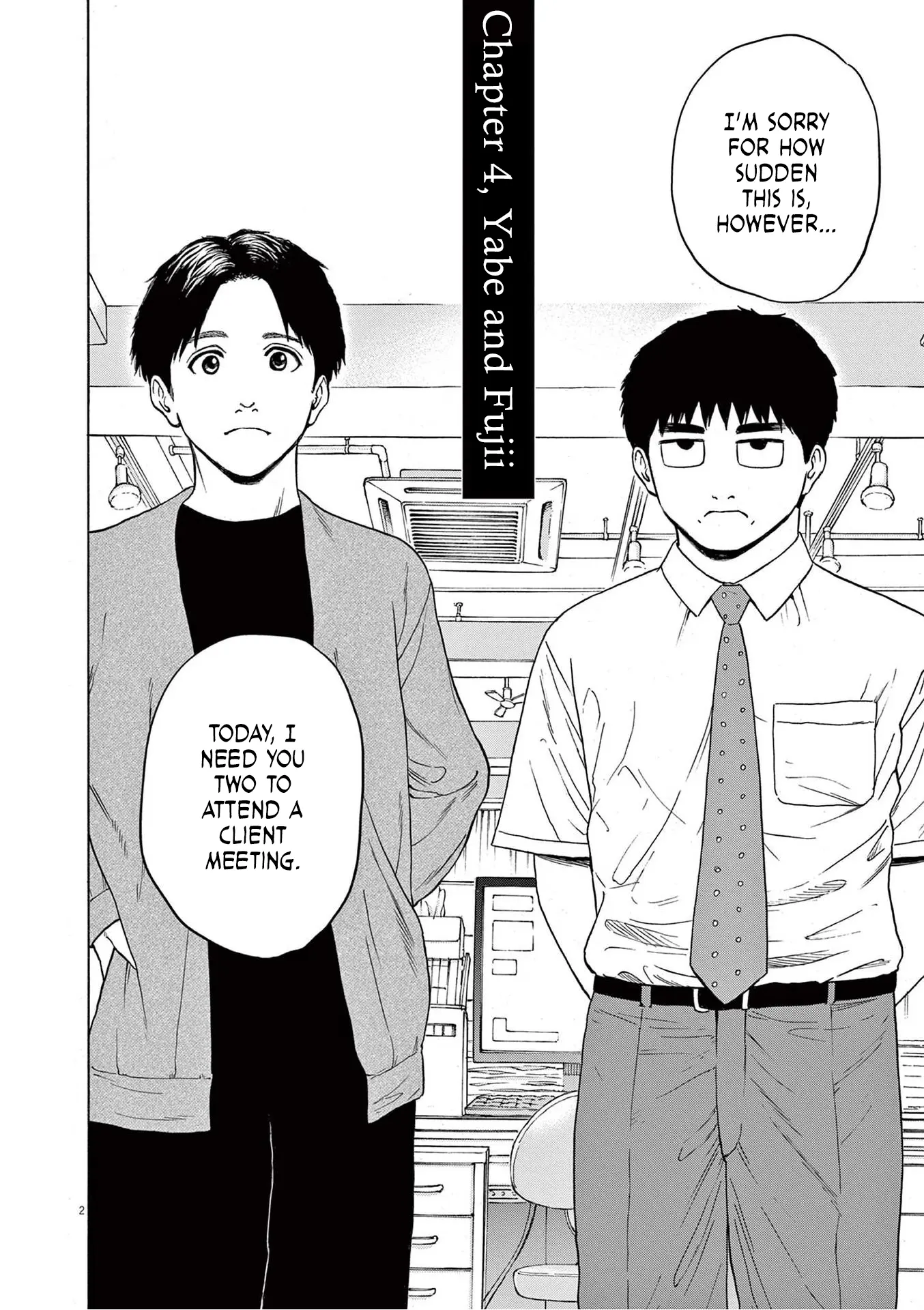 Fujii On The Roadside - Vol.1 Chapter 4: Yabe And Fujii