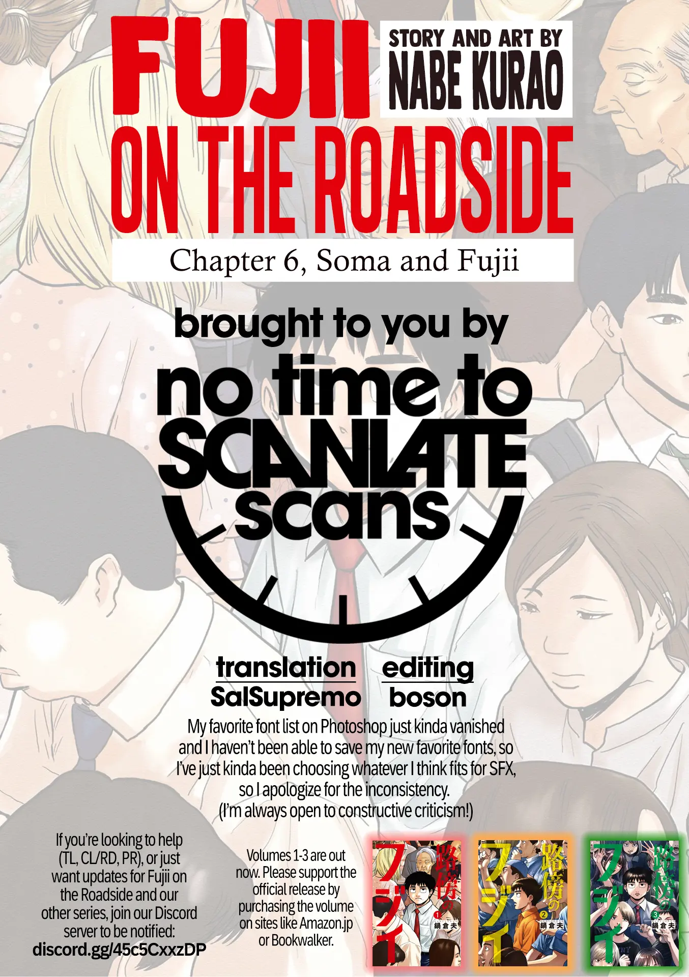 Fujii On The Roadside - Vol.1 Chapter 6: Soma And Fujii