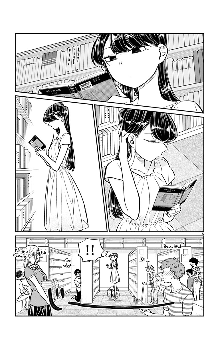 Komi-San Wa Komyushou Desu - Vol.3 Chapter 41: Library