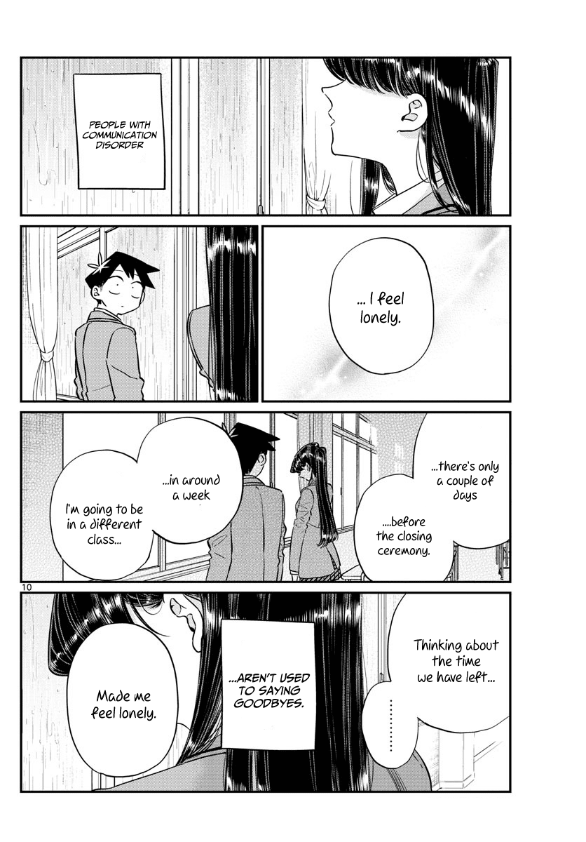 Komi-San Wa Komyushou Desu - Vol.10 Chapter 129: One Year