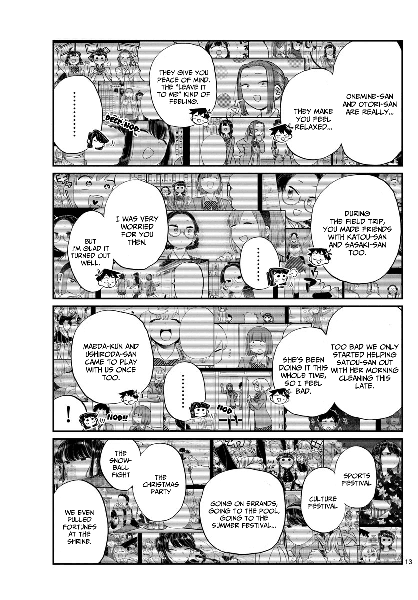 Komi-San Wa Komyushou Desu - Vol.10 Chapter 129: One Year