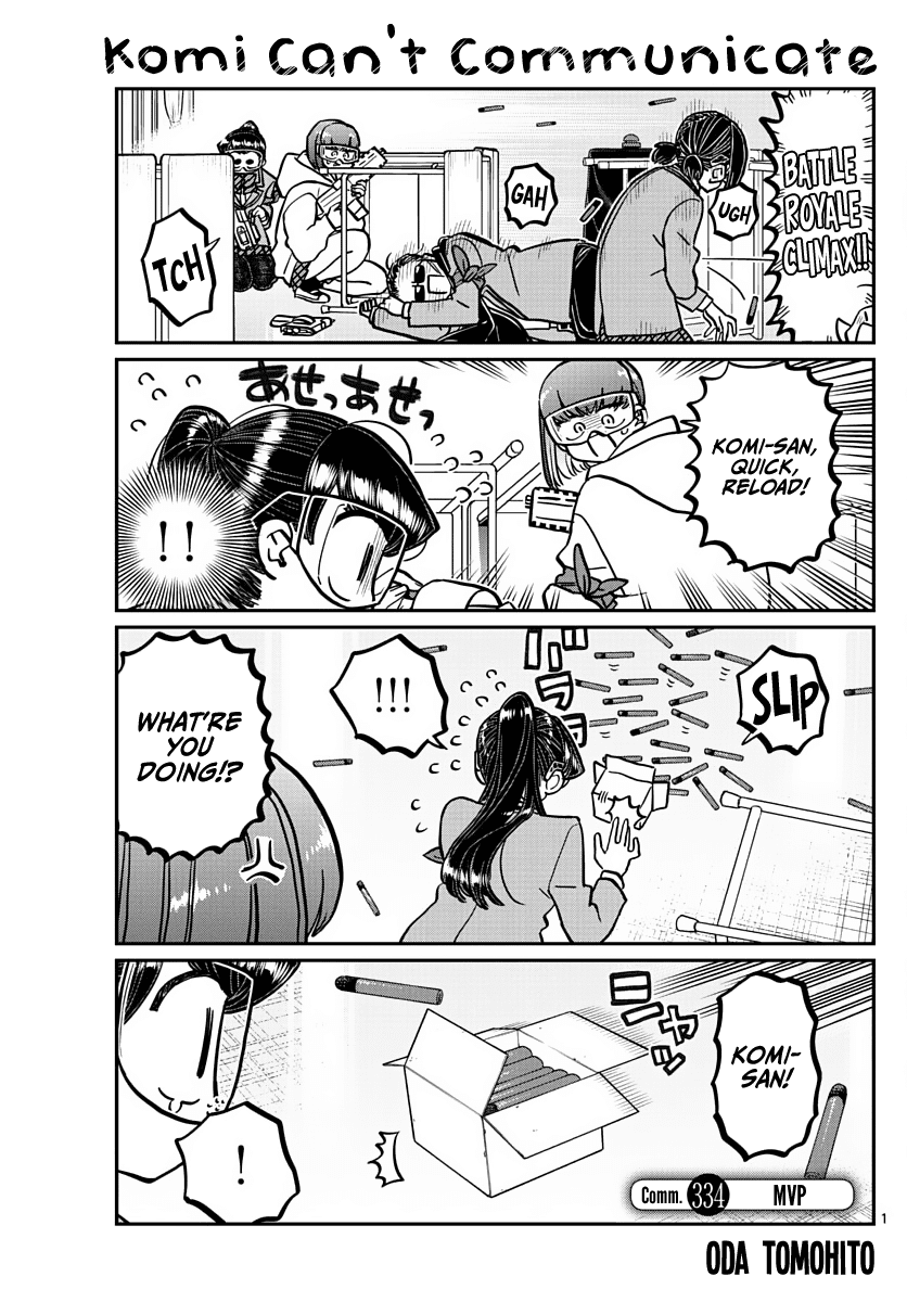 Komi-San Wa Komyushou Desu - Chapter 334: Mvp