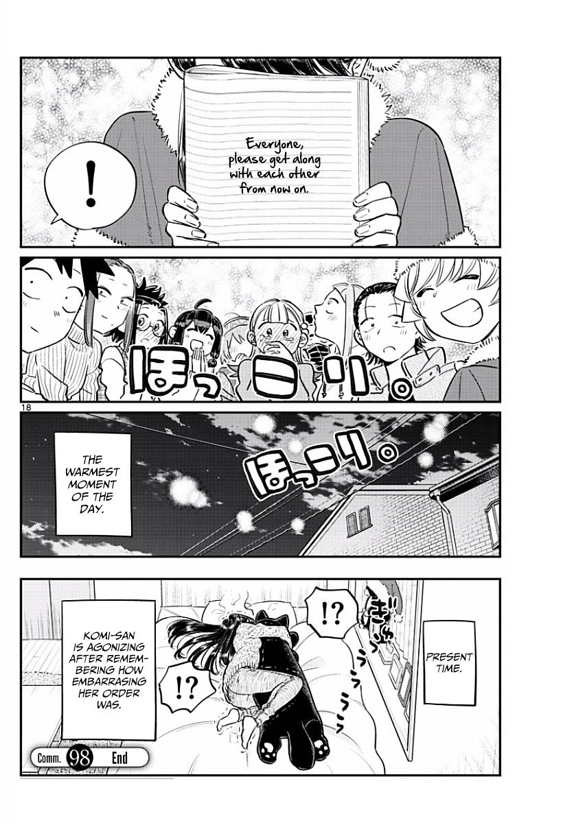 Komi-San Wa Komyushou Desu - Vol.7 Chapter 98: The King