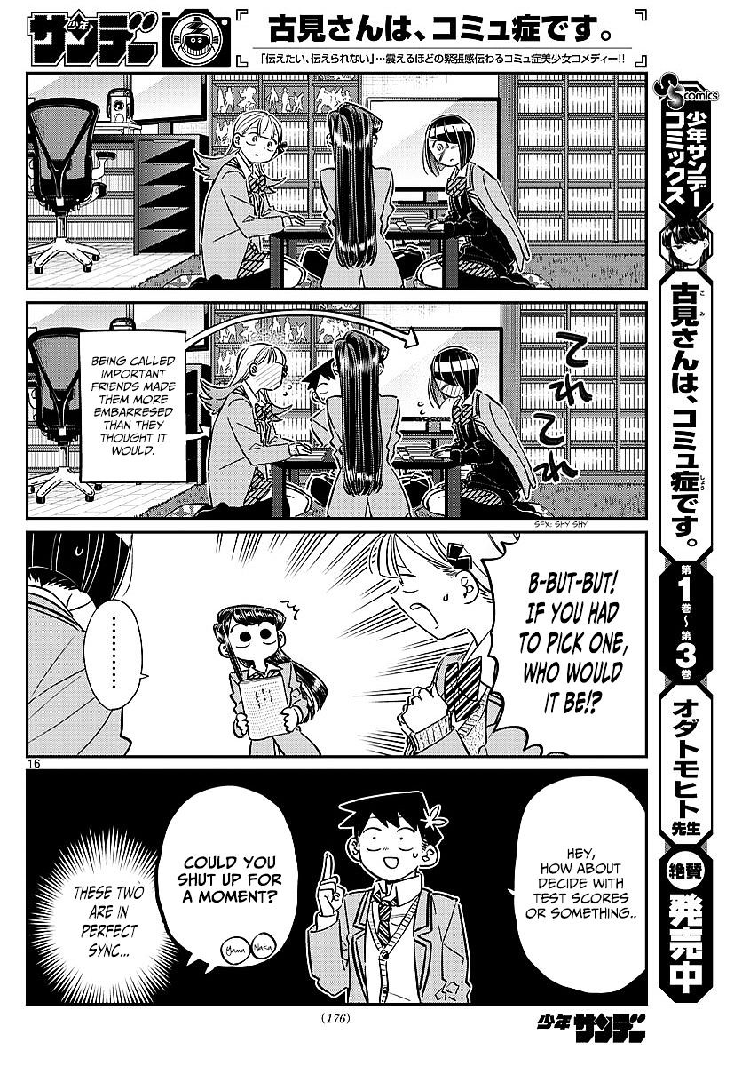 Komi-San Wa Komyushou Desu - Vol.6 Chapter 79: Studying At Nakanaka-San's Place