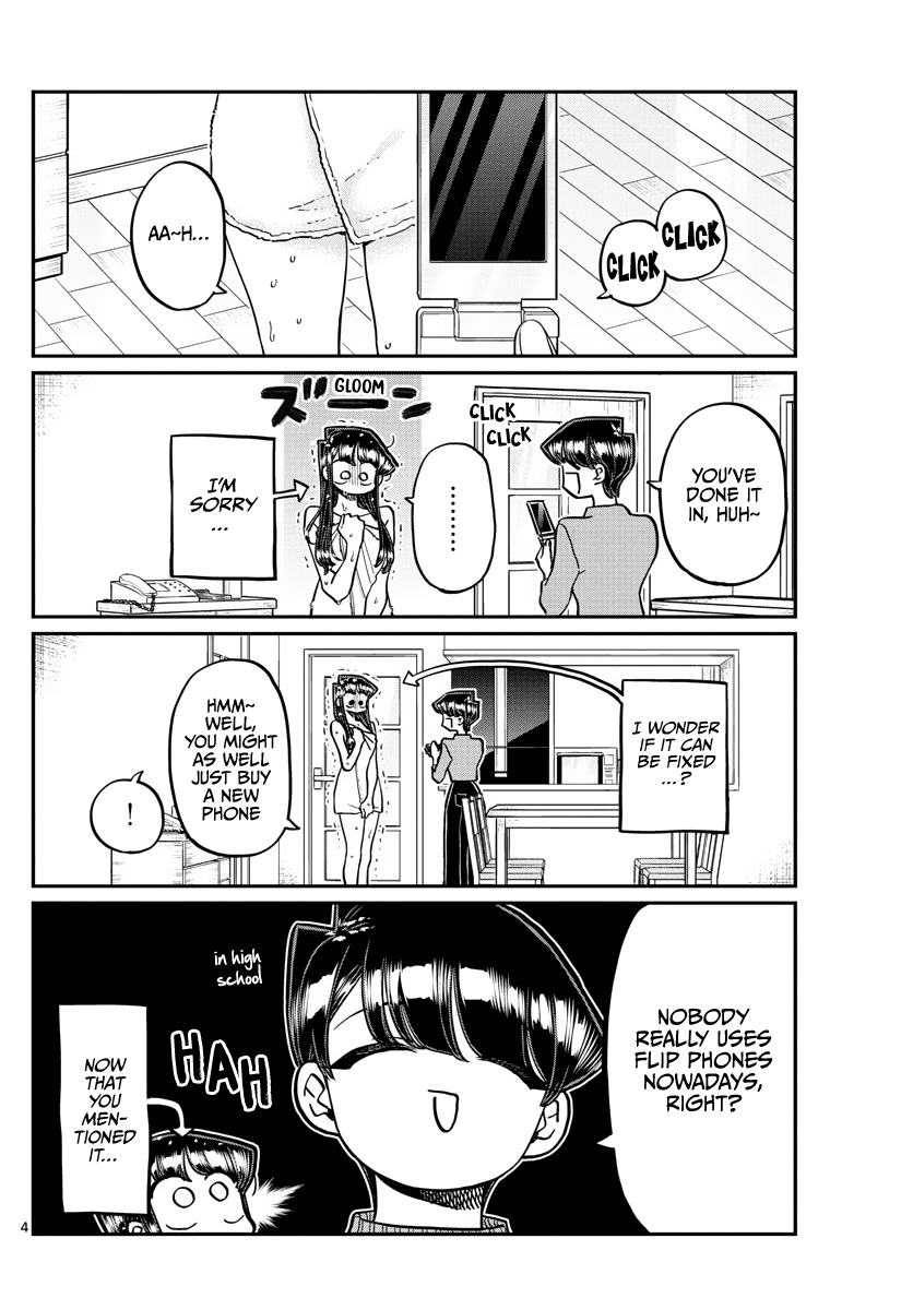 Komi-San Wa Komyushou Desu - Chapter 350: New Phone