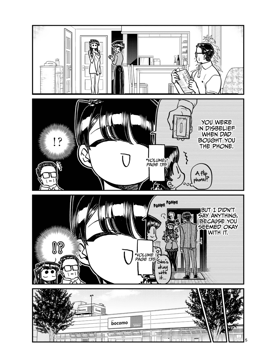 Komi-San Wa Komyushou Desu - Chapter 350: New Phone