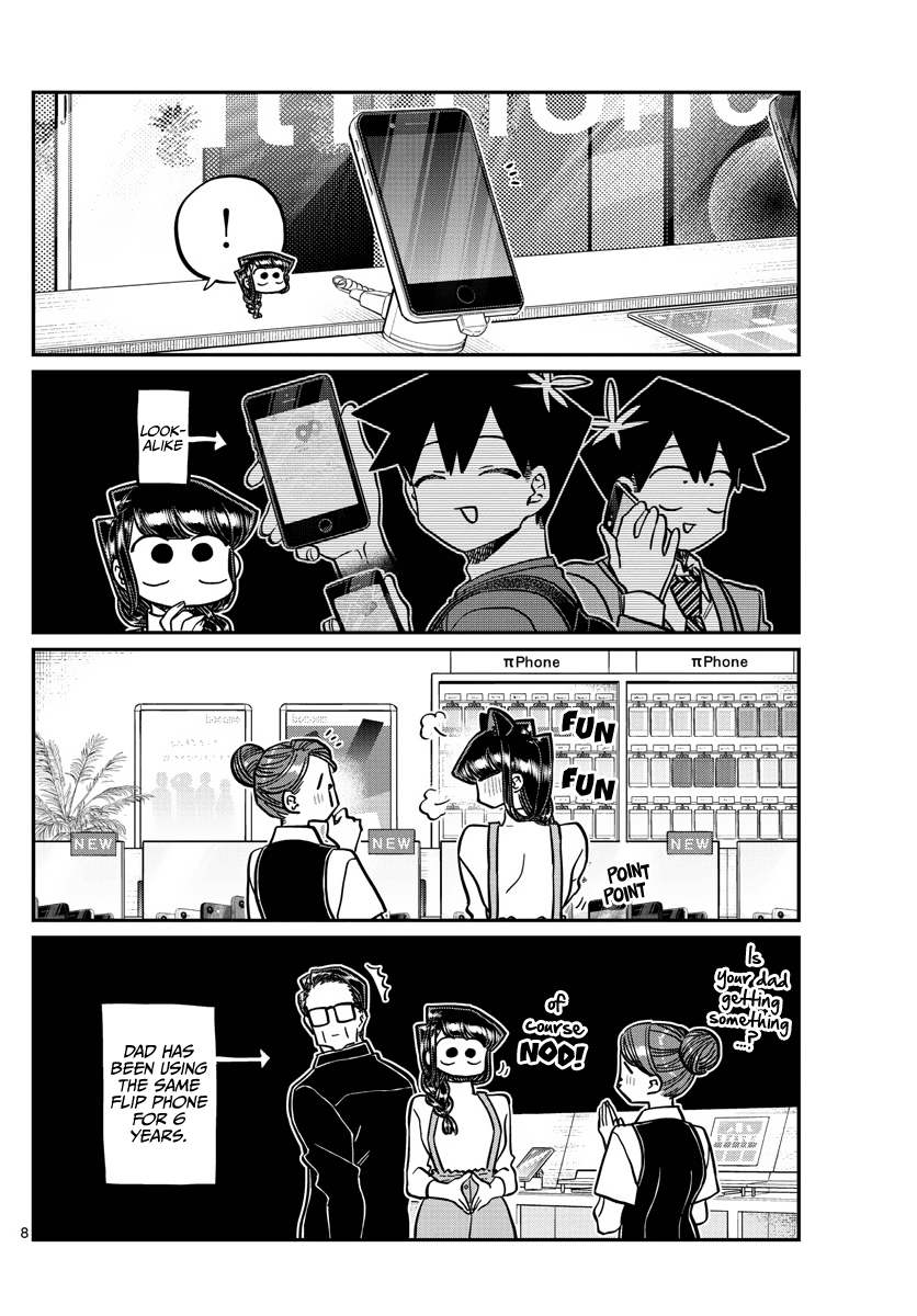 Komi-San Wa Komyushou Desu - Chapter 350: New Phone