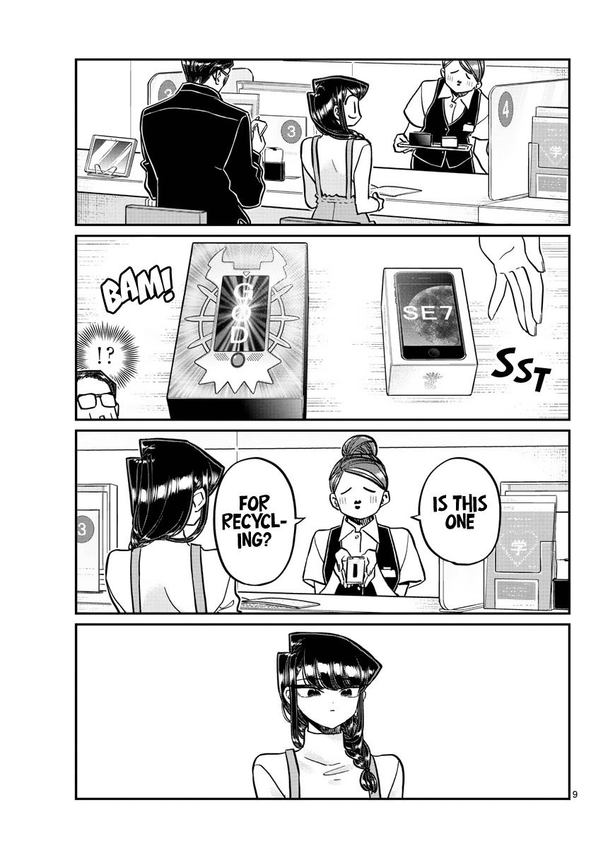 Komi-San Wa Komyushou Desu - Chapter 350: New Phone