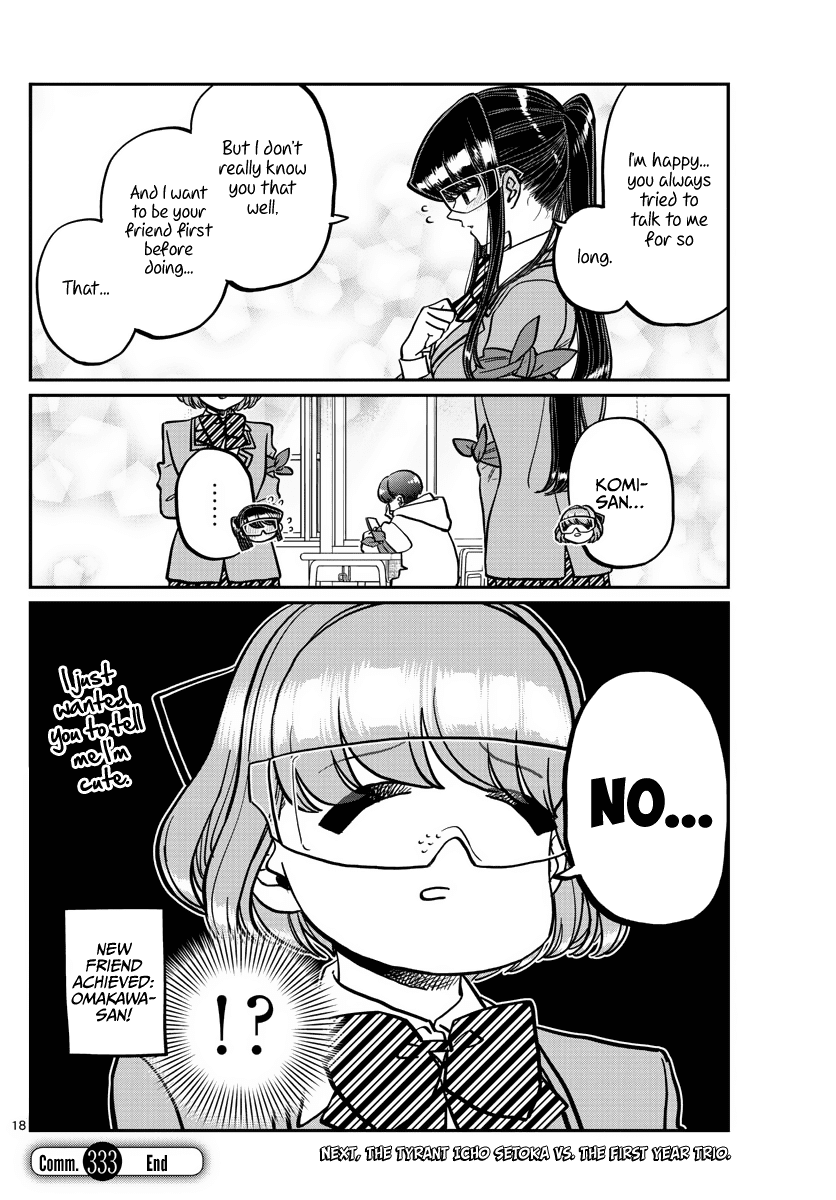 Komi-San Wa Komyushou Desu - Chapter 333: Battle Royale, Various Topics