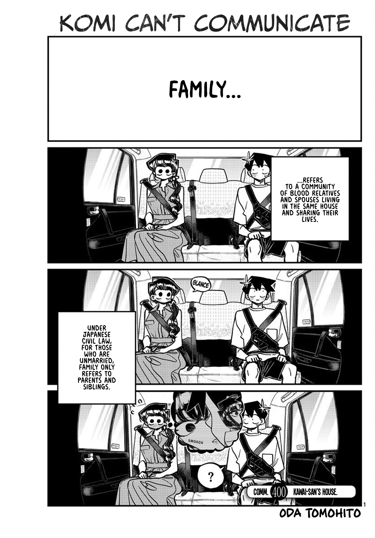 Komi-San Wa Komyushou Desu - Chapter 400: Kawai-San's House.