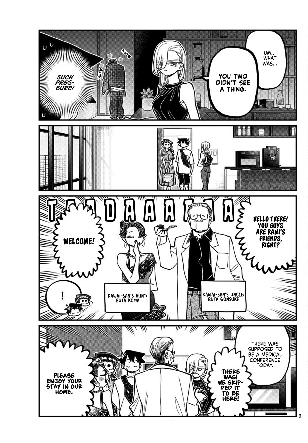 Komi-San Wa Komyushou Desu - Chapter 400: Kawai-San's House.