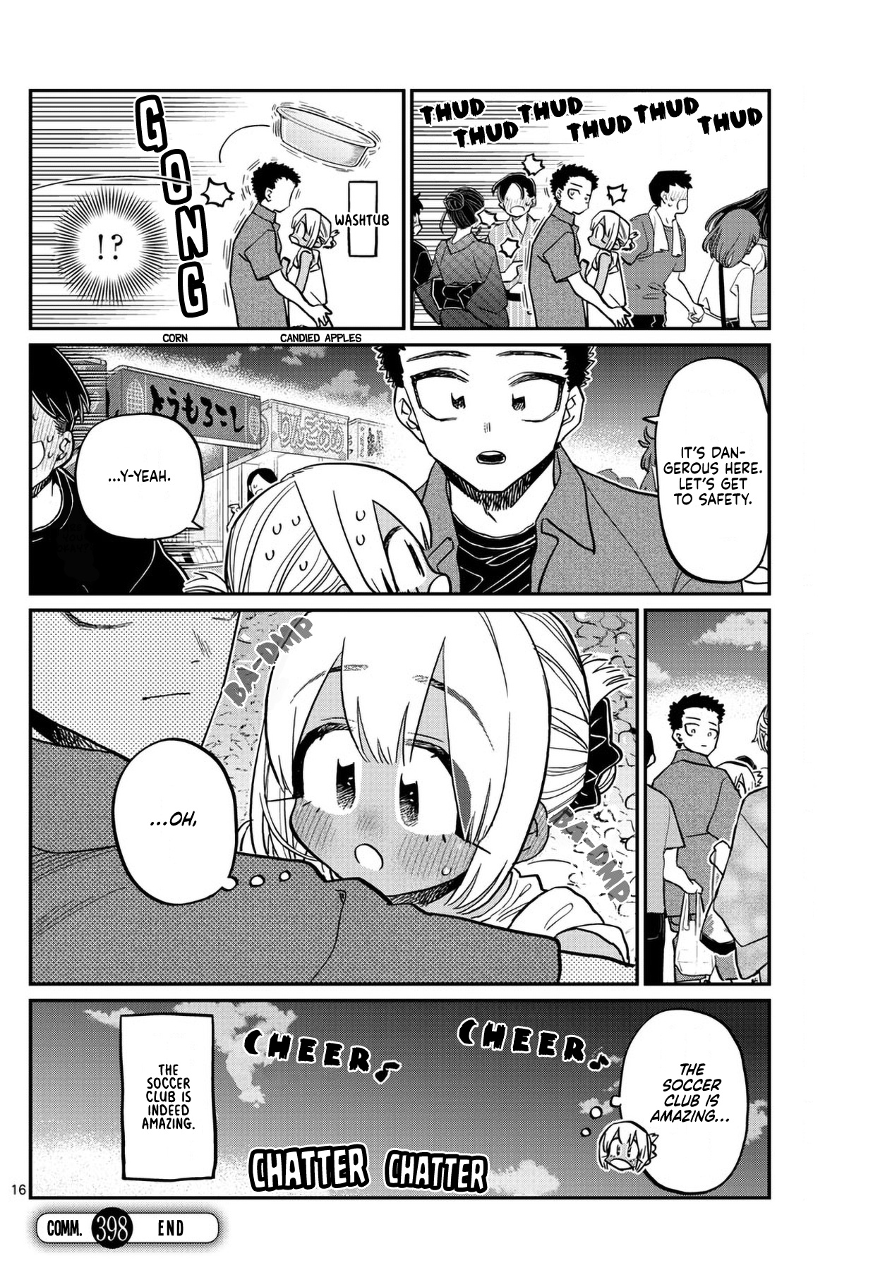 Komi-San Wa Komyushou Desu - Chapter 398: 3Rd Year Summer Festival.