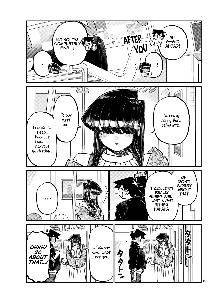 Komi-San Wa Komyushou Desu - Chapter 319: The Actual Date