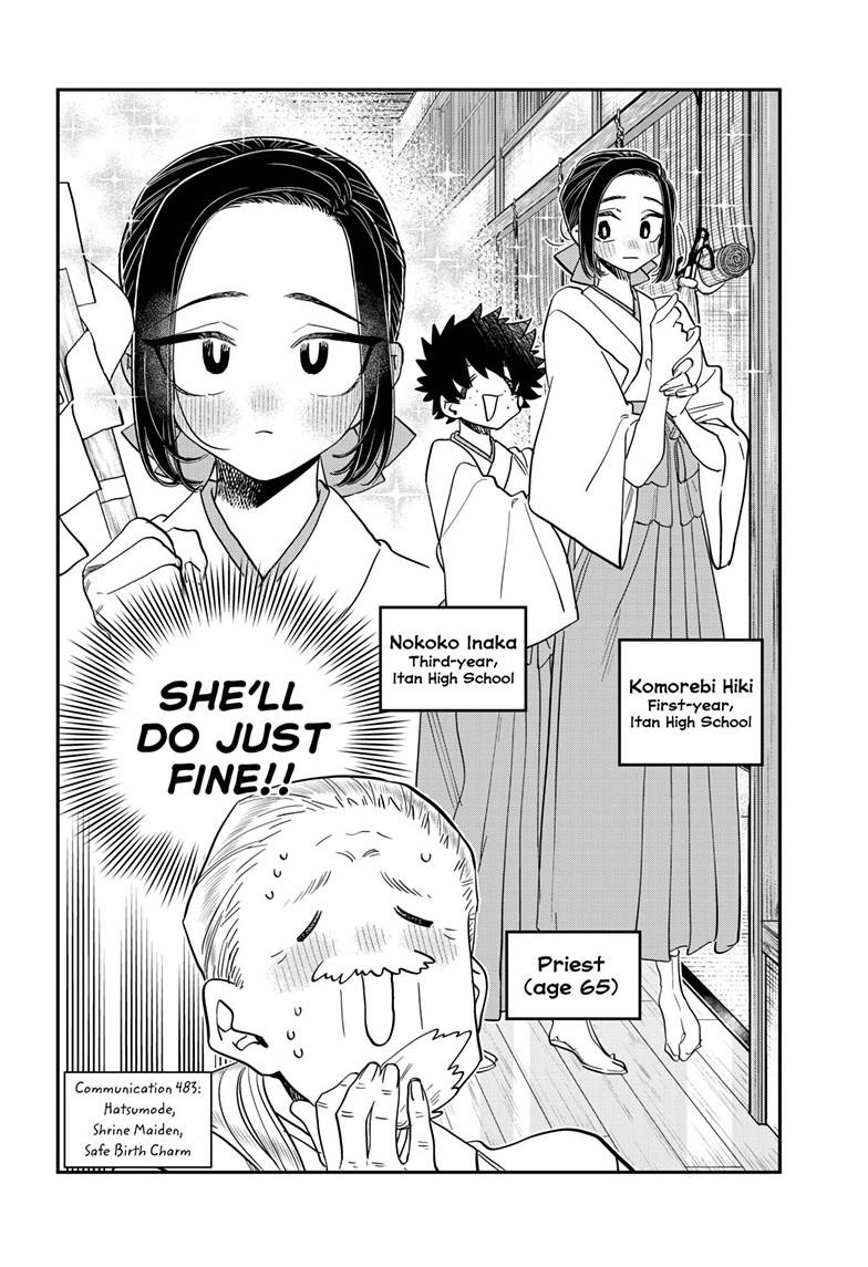 Komi-San Wa Komyushou Desu - Chapter 483