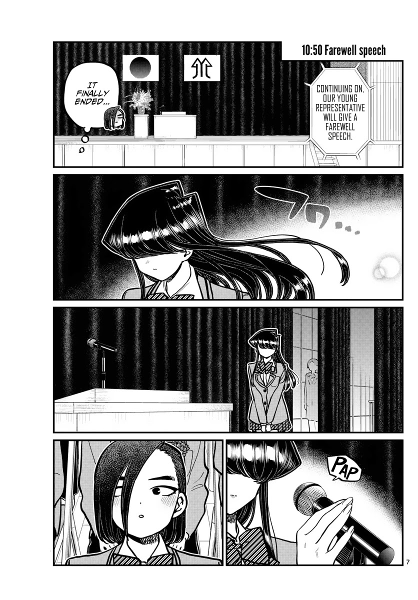 Komi-San Wa Komyushou Desu - Chapter 315: Congratulations On Graduating