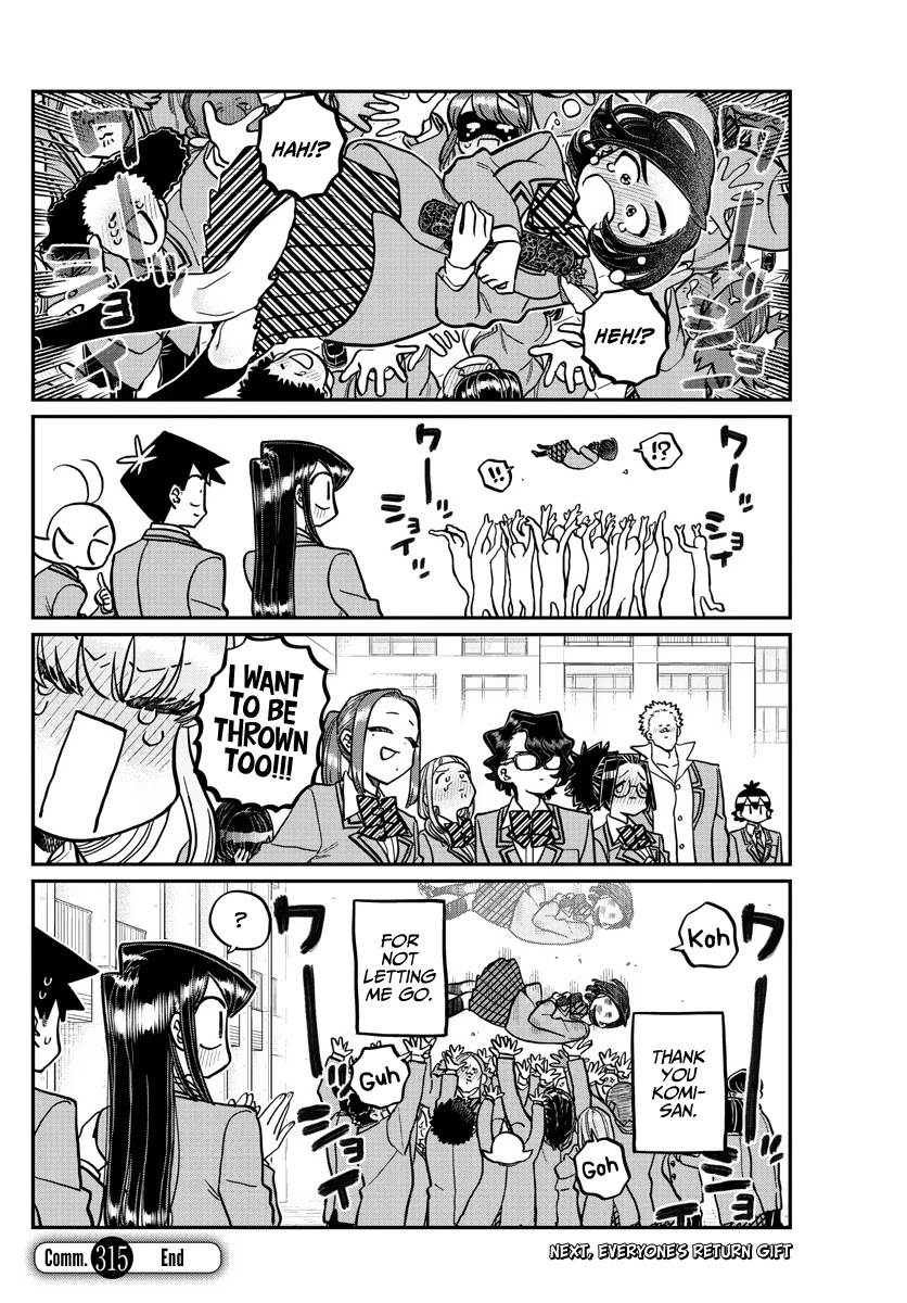 Komi-San Wa Komyushou Desu - Chapter 315: Congratulations On Graduating