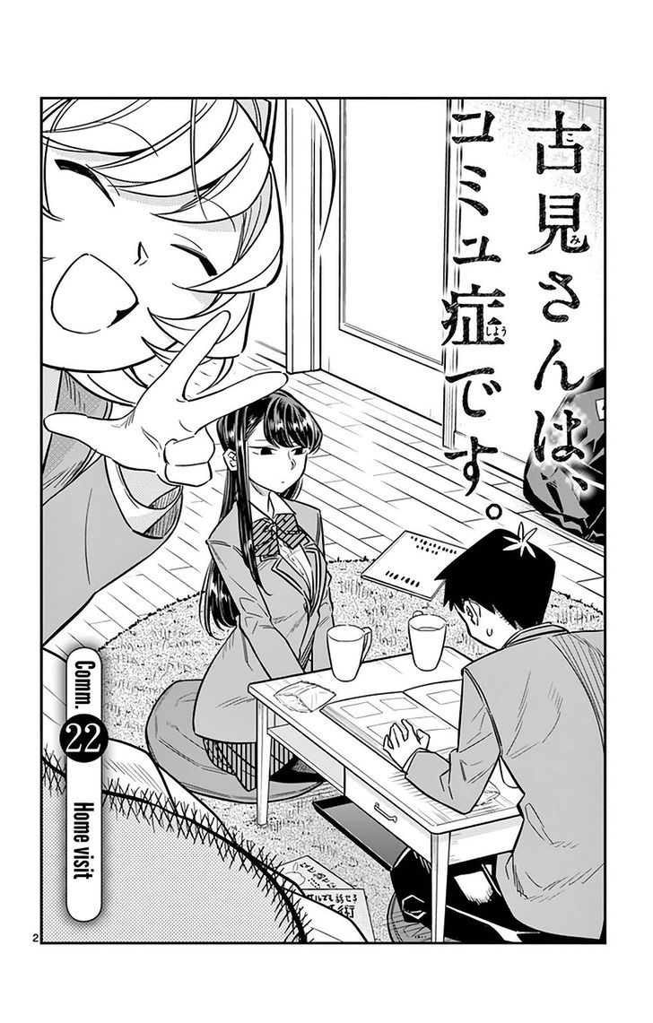 Komi-San Wa Komyushou Desu - Vol.2 Chapter 22: Home Visit