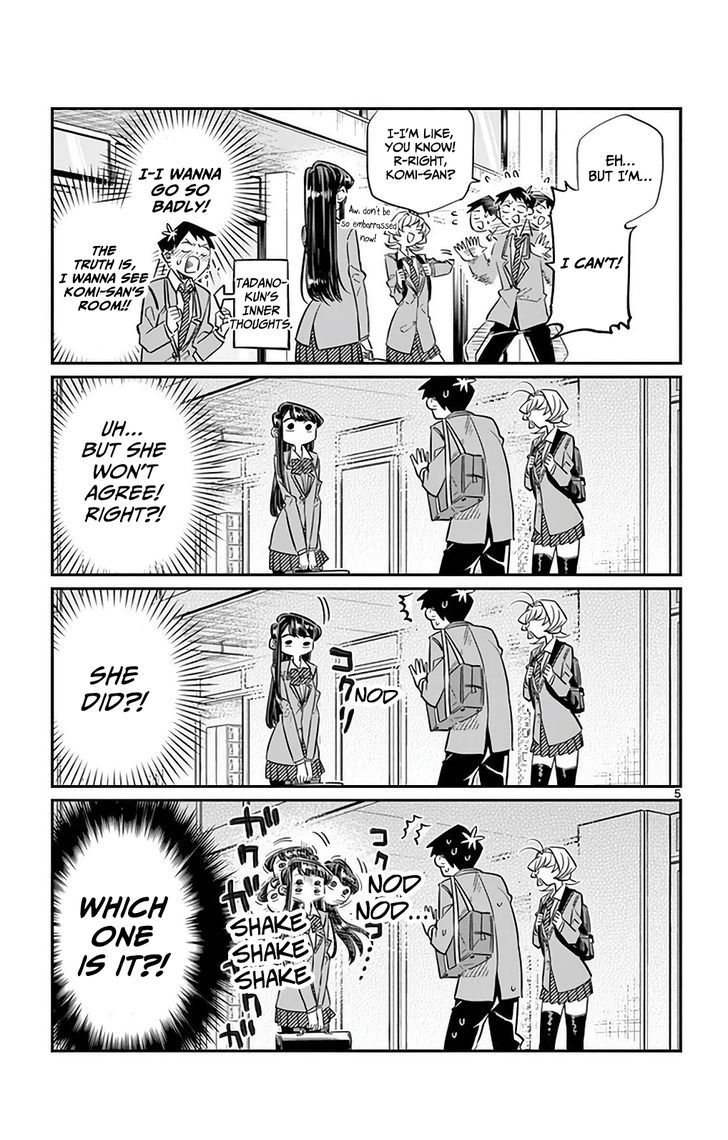 Komi-San Wa Komyushou Desu - Vol.2 Chapter 22: Home Visit