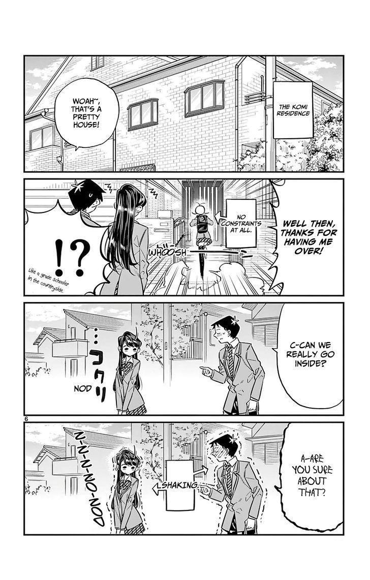 Komi-San Wa Komyushou Desu - Vol.2 Chapter 22: Home Visit