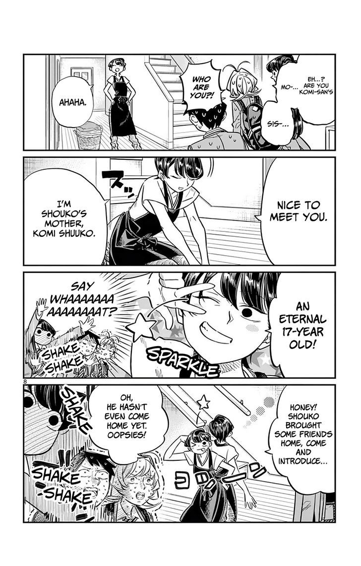 Komi-San Wa Komyushou Desu - Vol.2 Chapter 22: Home Visit