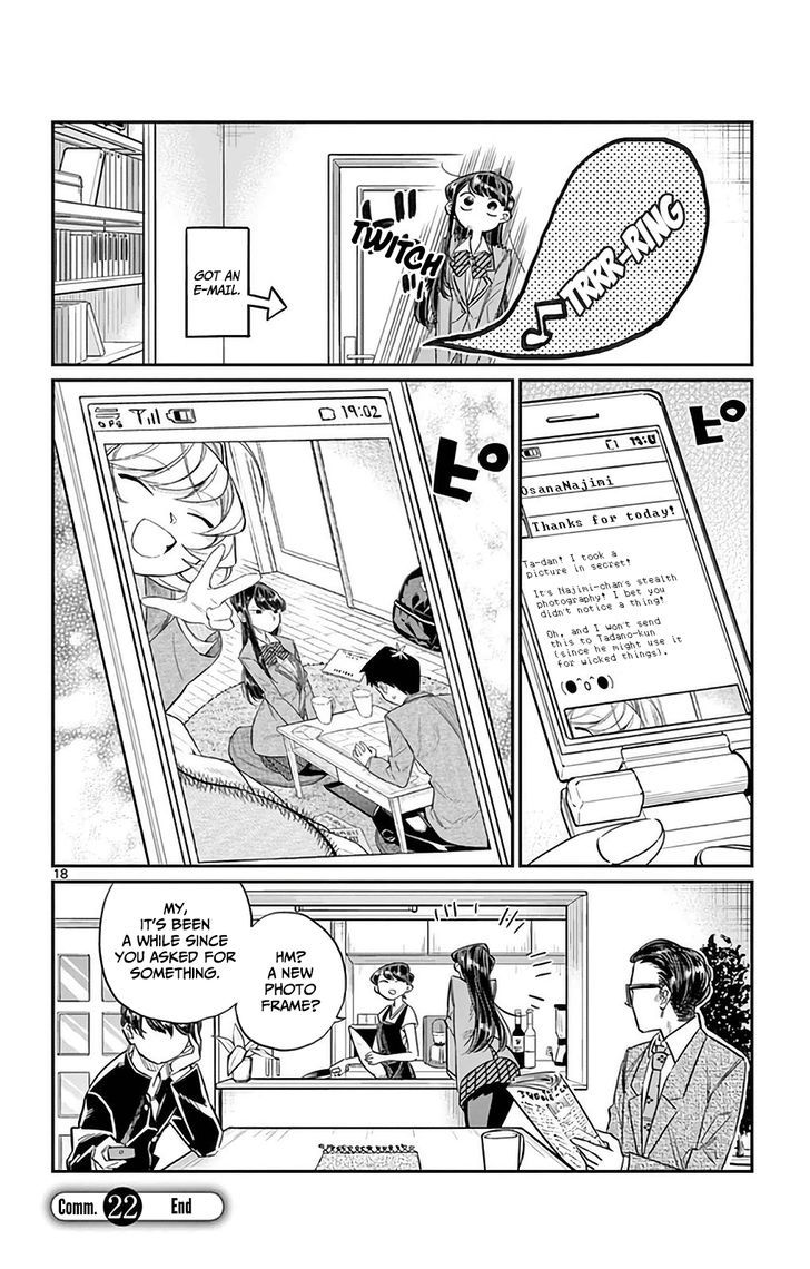 Komi-San Wa Komyushou Desu - Vol.2 Chapter 22: Home Visit