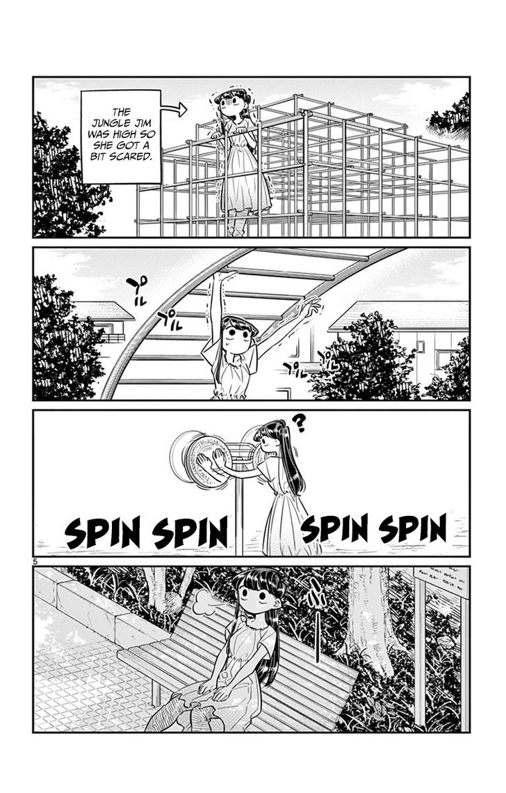 Komi-San Wa Komyushou Desu - Vol.3 Chapter 44: In A Park