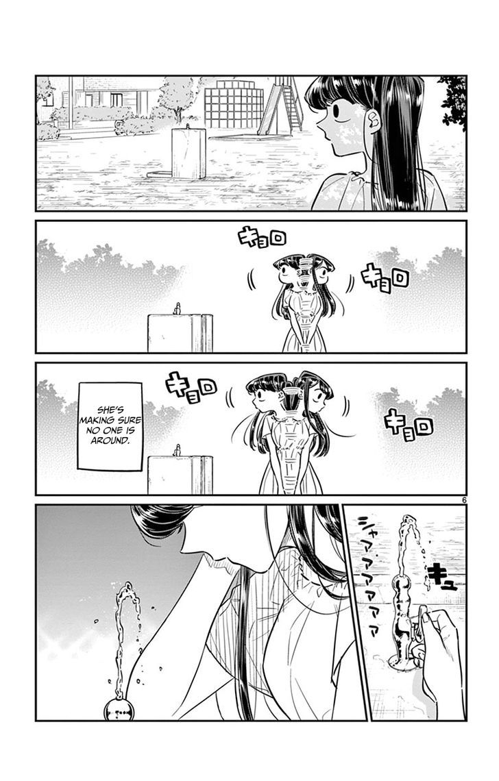 Komi-San Wa Komyushou Desu - Vol.3 Chapter 44: In A Park