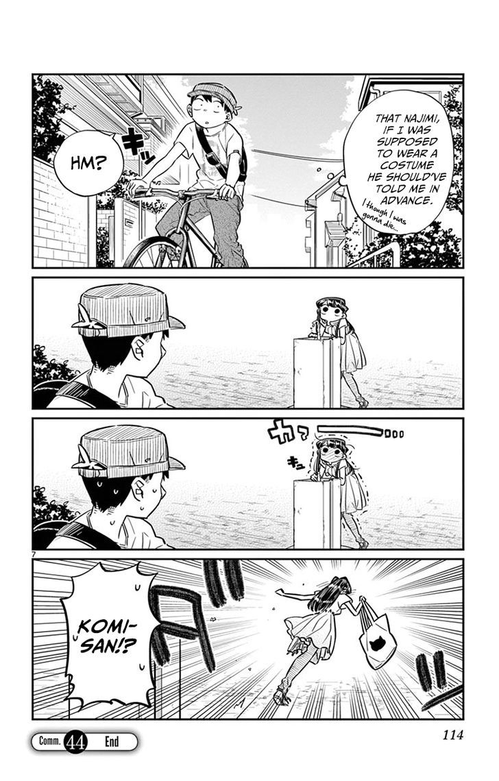 Komi-San Wa Komyushou Desu - Vol.3 Chapter 44: In A Park