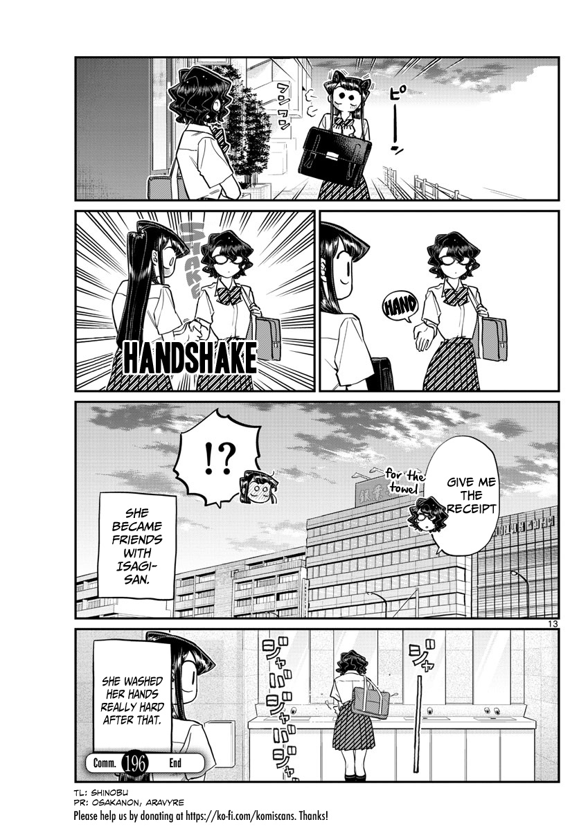 Komi-San Wa Komyushou Desu - Chapter 196.2: Clean: The Continuation