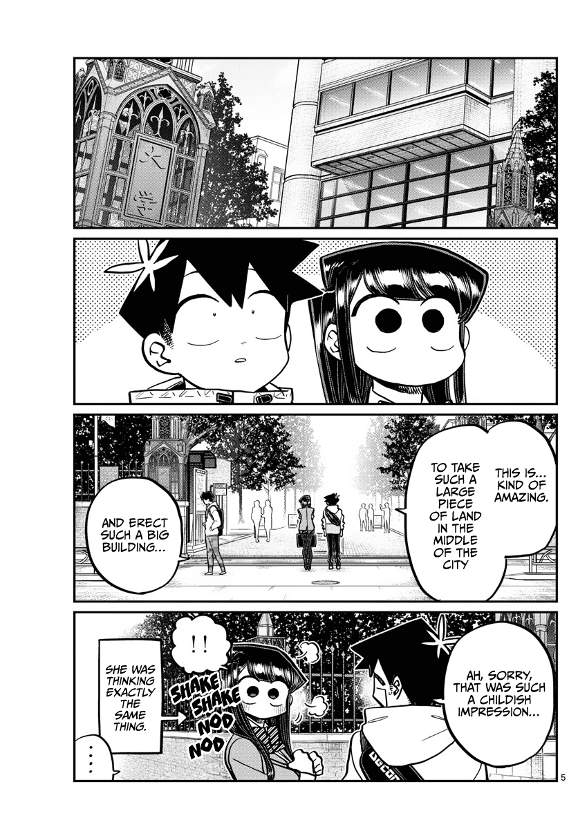 Komi-San Wa Komyushou Desu - Chapter 348: University Tour