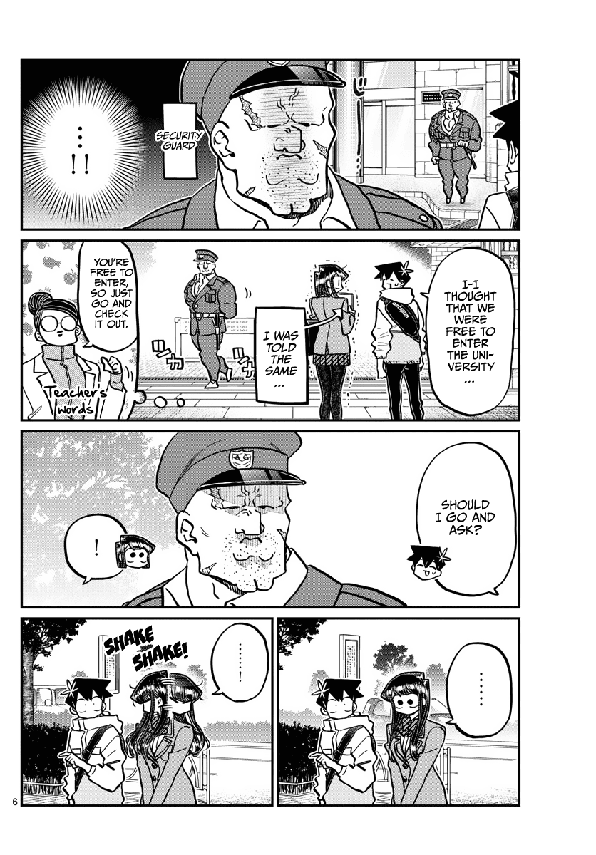 Komi-San Wa Komyushou Desu - Chapter 348: University Tour