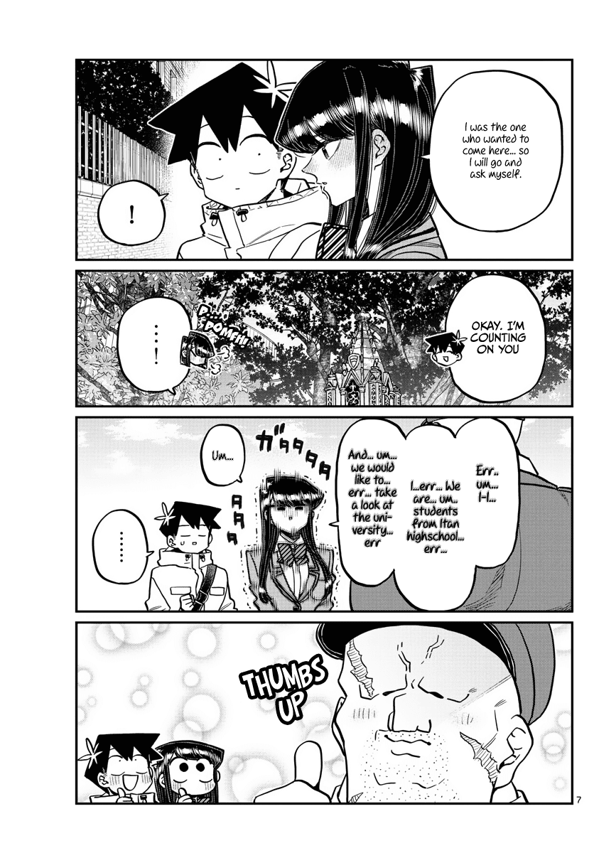 Komi-San Wa Komyushou Desu - Chapter 348: University Tour