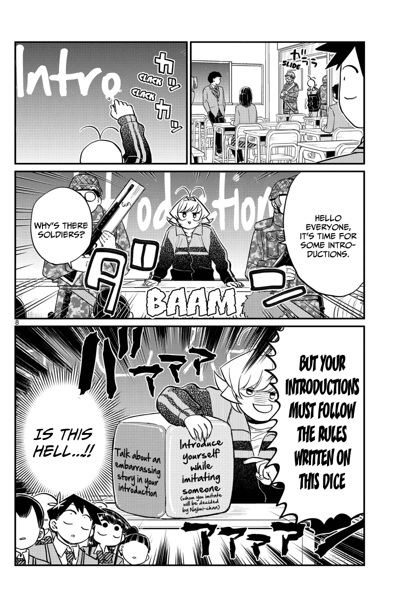 Komi-San Wa Komyushou Desu - Vol.10 Chapter 130: New Class