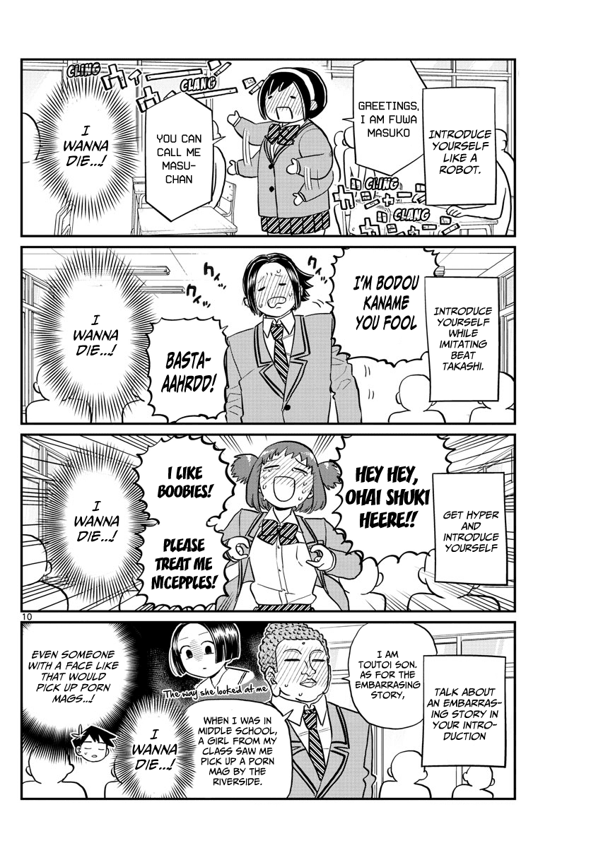 Komi-San Wa Komyushou Desu - Vol.10 Chapter 130: New Class