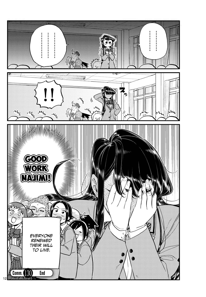 Komi-San Wa Komyushou Desu - Vol.10 Chapter 130: New Class