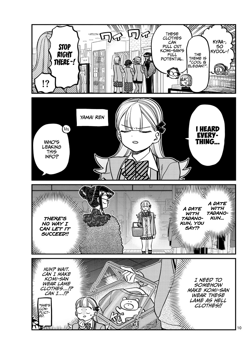 Komi-San Wa Komyushou Desu - Chapter 318: Clothes For The Date