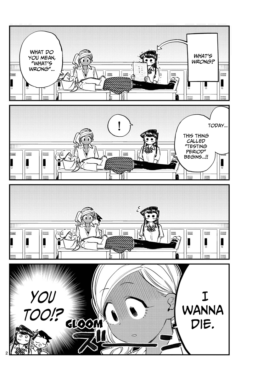 Komi-San Wa Komyushou Desu - Vol.12 Chapter 159: The Fourth Great "You Better Not Be Loud Test Study Session"