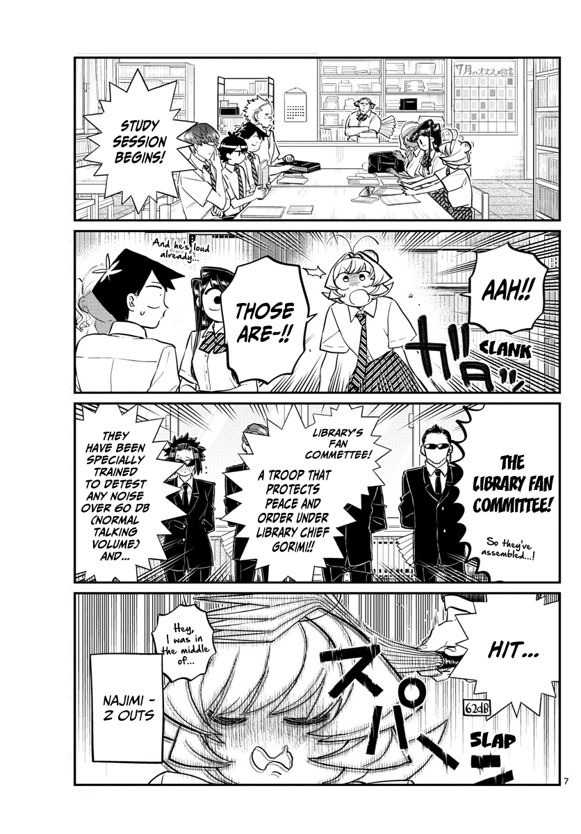 Komi-San Wa Komyushou Desu - Vol.12 Chapter 159: The Fourth Great "You Better Not Be Loud Test Study Session"