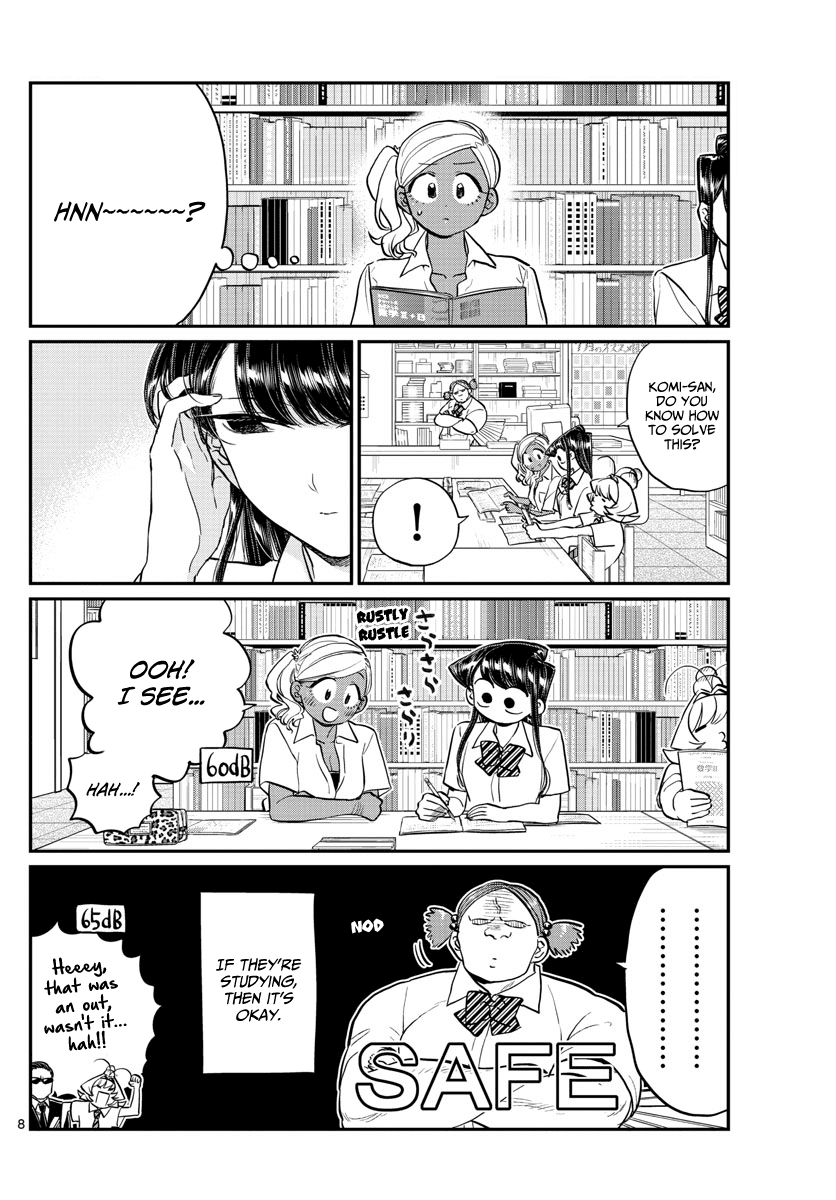 Komi-San Wa Komyushou Desu - Vol.12 Chapter 159: The Fourth Great "You Better Not Be Loud Test Study Session"