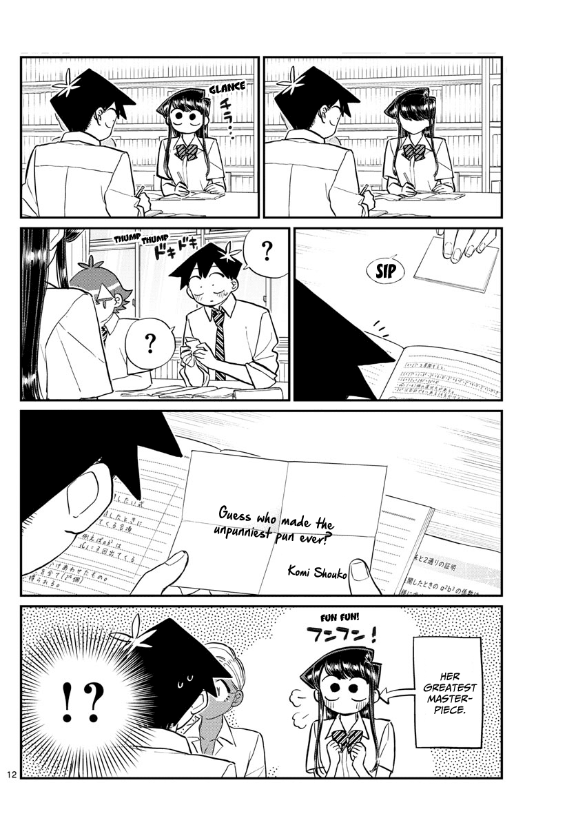 Komi-San Wa Komyushou Desu - Vol.12 Chapter 159: The Fourth Great "You Better Not Be Loud Test Study Session"