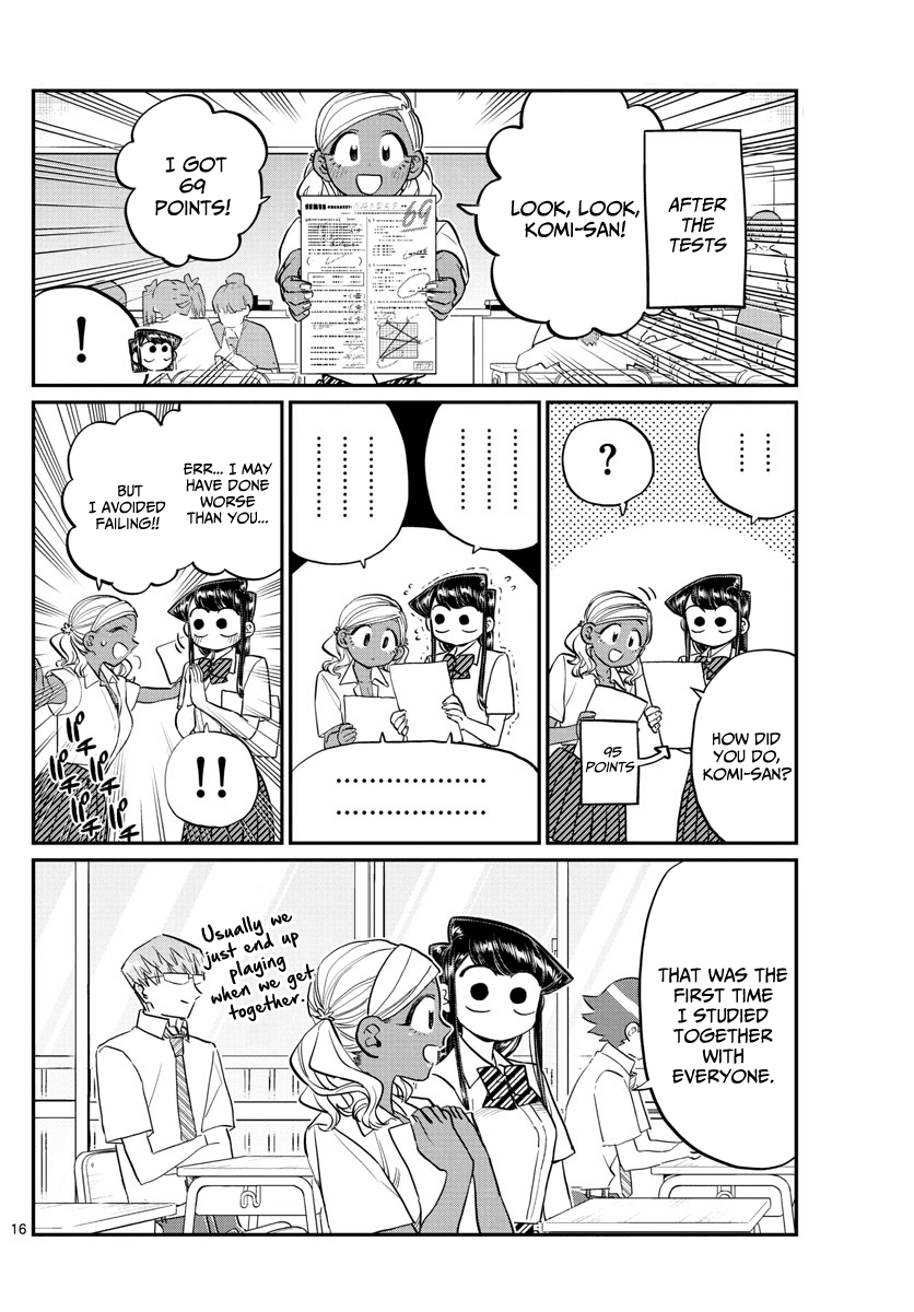 Komi-San Wa Komyushou Desu - Vol.12 Chapter 159: The Fourth Great "You Better Not Be Loud Test Study Session"