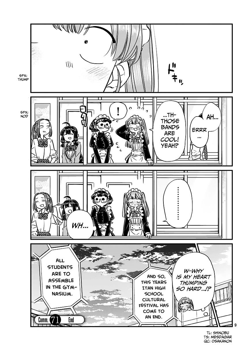 Komi-San Wa Komyushou Desu - Vol.5 Chapter 71: The Cultural Festival 2